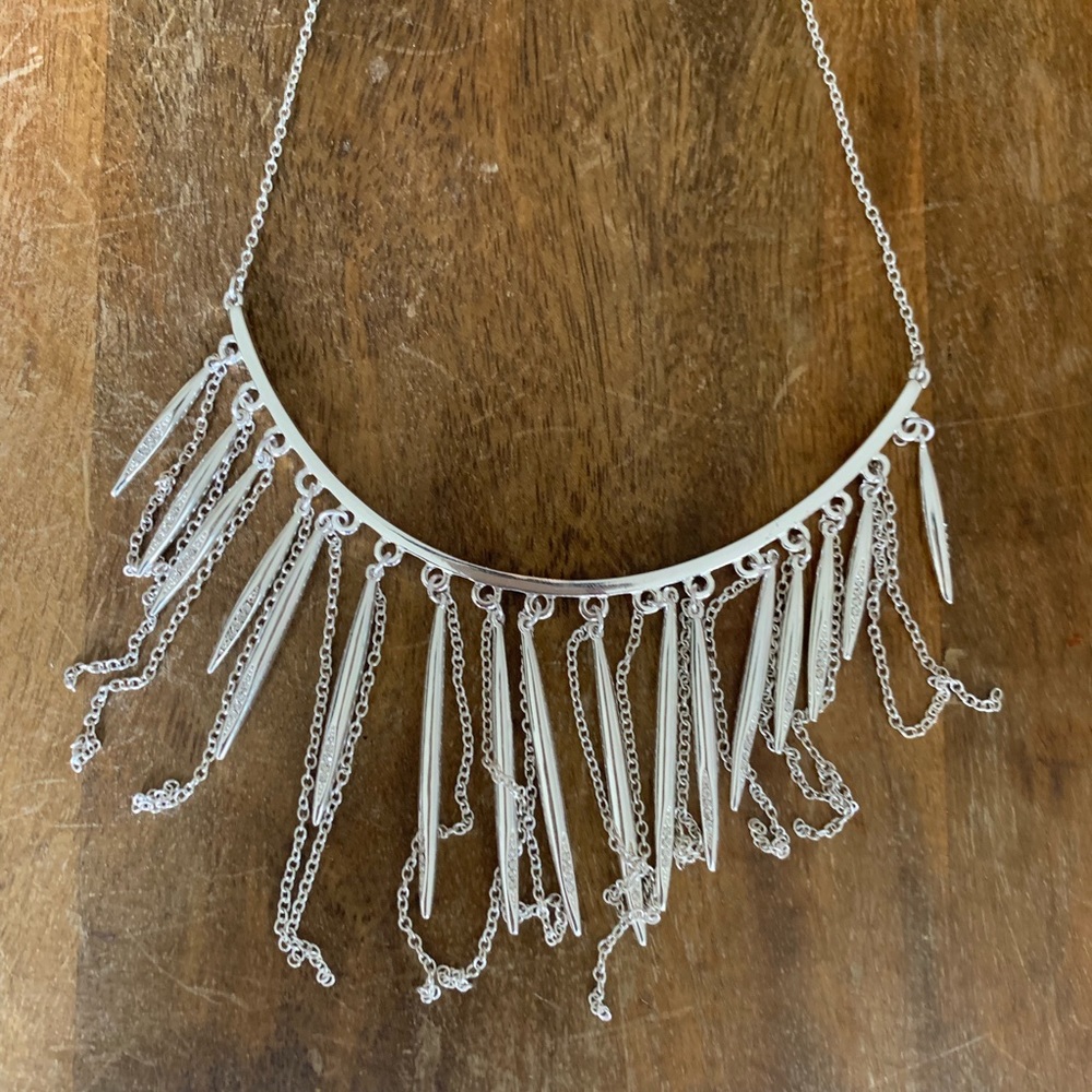BCBGeneration Rhod Silver Necklace - Picture 5 of 7
